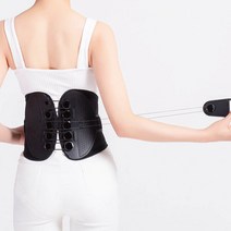 상상공간 간편 착용 강력 고정 와이어 허리 보호대 헬스 복대