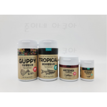 페이토 사료 구피 밥 먹이 CRS 체리새우, 새우칩(새우사료) 50g