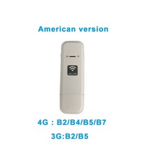 카파이 와이파이 동글 휴대용 무선 USB ldw931 4g wifi 라우터 외부 안테나 모바일 lte usb 모뎀 nano sim 카드 슬롯 포켓 핫스팟, 미국 버전