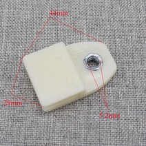 KUMMYY 쌍 자동차 창문 유리 채널 클립 레귤레이터 수리 새시 혼다 호환 1988- 모델, 한개옵션0