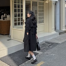 핫핑 제이쿤 오버핏 트렌치코트