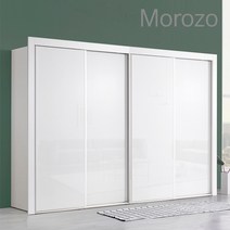 라오르 12자(3390mm) 슬라이딩옷장, 02) 화이트(LPM유광)