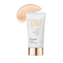 토니모리 더 쇼킹 파데리스 톤업 크림 SPF50+ PA+++ 50ml, 02 스킨톤, 3개
