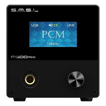 SMSL M500 MK 오디오 DAC 및 헤드폰 증폭기 ES9038PRO 칩 USB/광/동축/블루투스 입력 MQA-CD 전체 디코딩 LDAC APTX HD SBC AAC XMOS, 01.M500 MKII