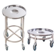 업소용 소쿠리 운반카 이동카트 뷔페 끌차 육수통, 소형 46대형 휠 하이카