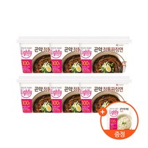 [라이틀리] 곤약면 228g 정통짜장면 x 3개+3개 외 택1 + 증정곤약즉석밥 귀리 1개, 1) 곤약 정통짜장면 228g x3개, 4) 곤약 매콤 비빔면 216.5g x 3_귀리 곤약즉