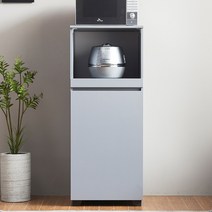 힘찬리빙 리사 500 주방 밥솥 선반 속 깊은 밥통 수납장 렌지다이, 리사 500 렌지대, 그레이