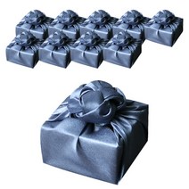 통샵 실크 홑 보자기 55 x 55 cm, 643 스카이블루, 10개