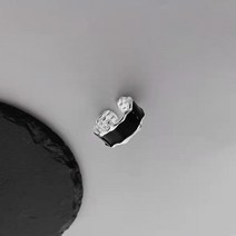 기질 검은색 액상 파도무늬 반지 남녀 힙합 고급감 개구부 반지 조수 조절 가능