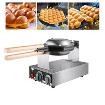 홍콩 에그와플 메이커 전기 계란 와플 QQ Eggettes 거품 머핀 기계 퍼프 케이크 오븐, 110V+미국+1