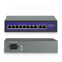 Techage IP CCTV 스위치허브 PoE 8포트 스위칭허브 네트워크, 4CH POE Switch