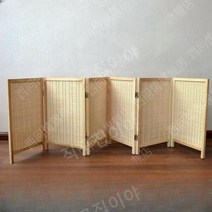 낮은파티션 파티션 공간분리 경량 짧은 편백나무 인테리어, C 높이80cm 폭40cm