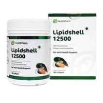 헬스팜 리피드쉘 초록입홍합 12500 180캡슐 4통 / HealthFarm Lipid Shell 12500, 12500mg, 4개