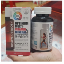 어바틀_옵티멈 멀티비타민 앤 미네랄 포우먼, 1EA, 1250mg