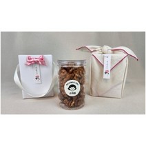 자체제작 [선물/답례품] 피칸 강정/돌 백일 결혼 각종행사 답례/선물, 210g, 1통