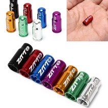 자전거 MTB 타이어 프레스타 밸브캡 실버색 튜브 마개, 단품, 1개