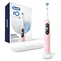 OralB iO Series 6 Electric Toothbrush with 1 Brush Head Pink 6263626891