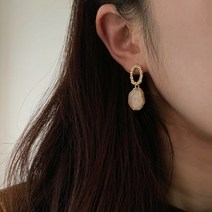 미다움 연예인 드라마 협찬 문보령 귀걸이 하객룩 오피스 에리얼 귀걸이