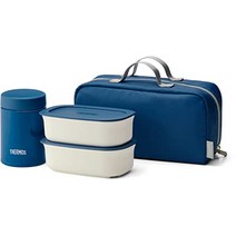 써모스 보온도시락 수프런치박스 직장인 학생 수험생식사용, 800ml + 네이비