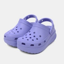 크록스 클래식 큐티 클로그 키즈 아동 키높이 샌들!! 보라!!207708-5py