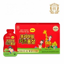참진삼 프리미엄 키즈홍삼 1박스 (40ml x 30포), 단품, 단품