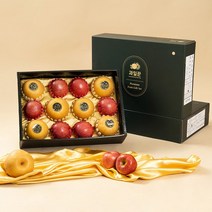 과일꾼 사과 배 혼합 과일선물세트 4kg/5kg/6kg 보자기동봉, 01. 배 사과 혼합 선물세트 4kg