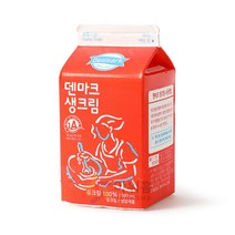 생크림(유지방38%) 덴마크 500㎖ 식자재 장보기, 1개, 500ml