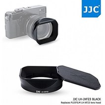 JJC 금속 사각 렌즈 후드 + 후드 모자 후지 필름 Fujifilm Fujinon XF 23mm F1.4 R & XF 56mm F1.2 R (AP, 1