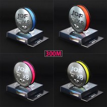 루야스 JOF PE 8합사낚시줄 일본원사 300M 1호 2호 3호 핑크 오렌지 형광 블루