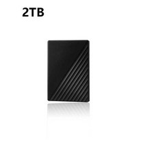휴대용 외장 하드 드라이브 1TB 2TB 4TB 16TB c타입 USB 2023 고속 8TB 노트북 용 저장 디스크 3.1 년 신제품, 2TB black