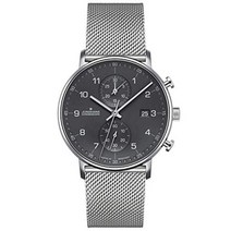 [윤한스] 손목시계 041 4877 44 맨즈 정규 수입품 실버