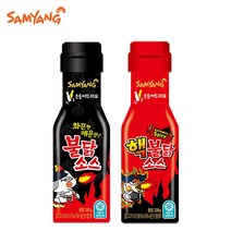 삼양 불닭 소스 혼합(불닭소스1개+핵불닭소스1개)/강력매운맛