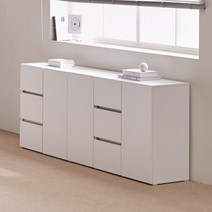 포더홈 플레인 높은 3단 서랍 수납장 1200, 내추럴