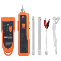 LAN 네트워크 케이블 테스터 Cat5 Cat6 RJ45 UTP STP 감지기 파인더 전화선 추적기톤 도구 키트 진단, 01 NO with bag