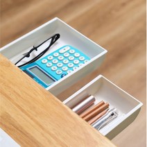 책상서랍 붙히는 서랍 1p 소/대 미니서랍장 소품정리 데스크정리, 미니언더서랍 1P, 대