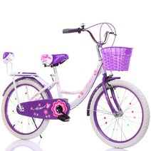 어린이 자전거 여아 10세 이상 3학년 초등학생 자전거 타기 20촌 22촌 어린이 자전거 발자전거, 색깔1_20인치적합120-140cm