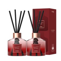 퍼퓸 디퓨저 홀리데이에디션 200ml 2개+ 섬유스틱 로즈우드향, 2세트, 로즈우드