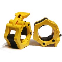 25/28/30/50mm 스핀들 바벨 고리 빠른 릴리스 클램프 웨이트 바 클립 역도 강도 훈련, [03] 30mm, [05] 2 Pcs yellow