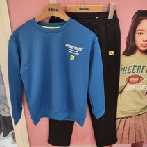 [에스핏 NC엑스코점] 신상특가! 맨투맨&슬림배기핏 트레이닝팬츠 상하복 세트 주니어 상하세트 크렉션TR02