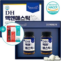 DH맥앤 매스틱 정 부모님 선물 추천 식약처인증 그리스 키오스 매스틱검 분말 가루 600mg 90정 2병 선물세트, 1세트