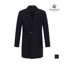 인디안 TREMOLO 남성 스트라이프 패턴 코트_TRTELUZA436