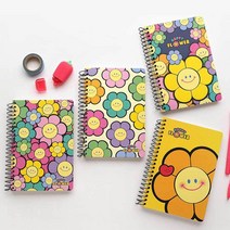 PDW5BB760 홍보 수첩 신학기 유선 공책 원링 대학생 무지 용품 문구 학원제작 오답 수학 예쁜 노트 소량제작 스프, 주영 본상품선택