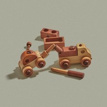 숲소리 공구놀이-NEW공구자동차 원목 장난감 -인증, 2) 기본패치(배송메시지 문구입력)