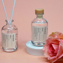 Sauber 프리미엄 실내 디퓨저 방향제 핑크로즈향 100ml, 2개