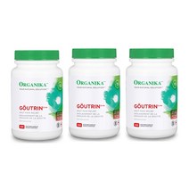 오가니카 Organika Goutrin gout pain relief 120채식주의 캡슐 x3, 3개