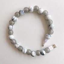 하프앤하프 마블펄 50cm용 케이블 비즈 만들기 패키지 DIY 선물하기, 상세페이지 참조, 상세페이지 참조, 상세페이지 참조