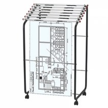 wl672 아카데미 도면걸이 A0/MH-513 960x500x1580mm 오피스용품/사무용품/회사비품/사무실비품/펜시용품/다용도걸이, 1개