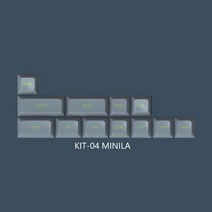 키캡 키보드 keycaps maxkey abs 더블 샷 라임 테마 sa mx 스위치 식, 키트4