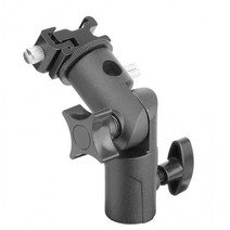 싱글 핫슈 스트로보 홀더 스튜디오 촬영 장비 스탠드, 상세페이지 참조