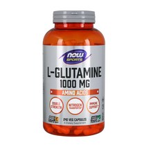 나우푸드 스포츠 L-글루타민 더블 스트렝스 1000mg 240캡슐